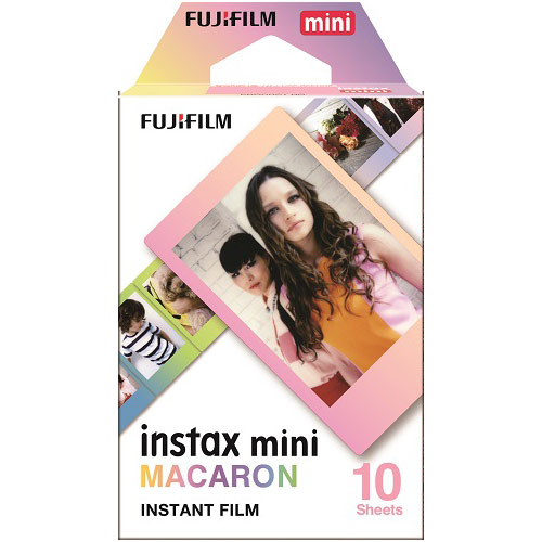 フジフイルム インスタントカラーフィルム instax mini マカロン 10枚入